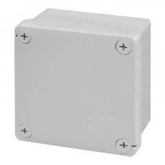 Nozarkārba 100x100x50mm IP55 GW 650°C GREY