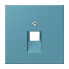 Virsma IAE/UAE-datu rozetei 1 x 8-polig, termoplasts lakots, Serie LS, céruléen vif