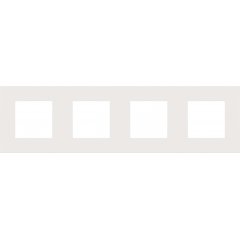 Rāmītis 4-vietīgs, Niko Pure steel white coated