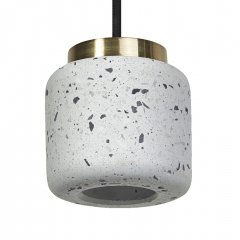 Decor Terrazzo Ball Pendant 1XGU10 White