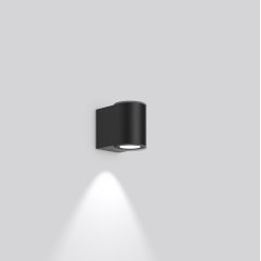 Gaismeklis NADELSPOT, 3,5 W, 180 lm, 830, anthracite, on/off Wall luminaires, L 100 B 154 H 131, Transparent glass
