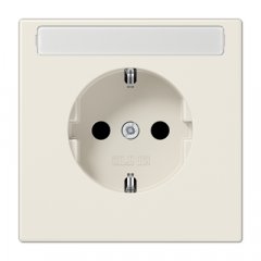 Kontaktligzda SCHUKO, 16 A 250 V ~, marķējams, duroplasts, Serie LS, ziloņkaula