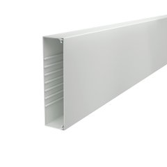 Kabeļu kanāls ar perforēto pamatni 60x230x2000, PVC, gaiši pelēks, 7035
