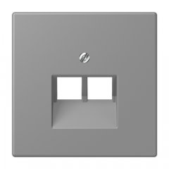 Virsma IAE/UAE-datu rozetei 2 x 8-polig, termoplasts lakots, Serie LS, gris 31