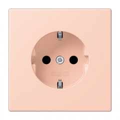 Kontaktligzda SCHUKO, 16 A 250 V ~, ar bērnu drošību, Serie LS, l'ocre rouge clair