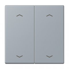 Taustiņs KNX slēdzim, ar virzienrādītāju 2-viet, Serie LS, gris clair 59