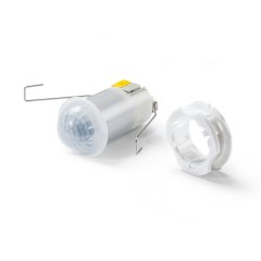 360° ceiling-mounted presence detector, flush-mounted, approx. range Ø 8m, DALI/DSI