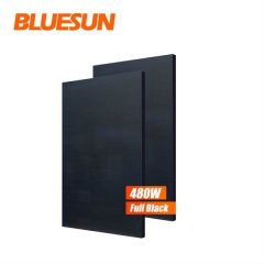 Saules panelis shingled monokristāliskais 480W 1899x1096x30mm `Full Black` BLUESUN