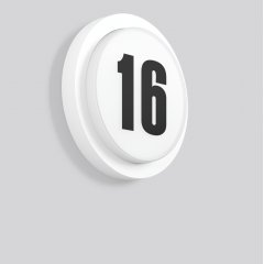 Gaismeklis CADERO disca, 4,5...10 W, 330...880 lm, 830, 840, white, on/off Ceiling and wall luminaires, D 311 H 64