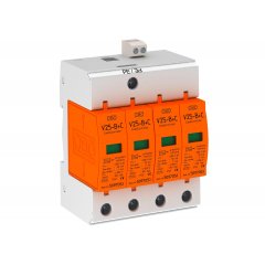 Kombinētais novadītājs V25 4-polīgs ar signalkontaktu 280V V25-B+C 4-FS280
