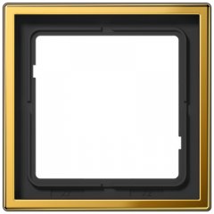 Rāmītis 1-vietīgs, vertikālā un horizontālā montāža, Metall zelta krāsā PVD-beschichtet, LS 990,