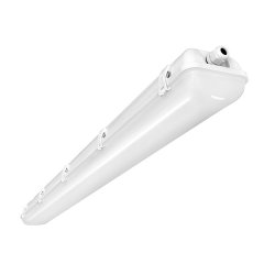 LED wet room light with opal (MILKY) cover (diffuser), LED output 36W, colour temperature approx. 4000K (neutral white)
