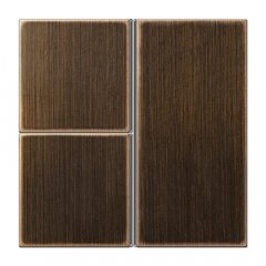 Taustiņs 3-viet, F40, Serie LS, Messing antik