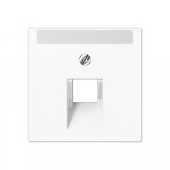 Virsma IAE/UAE-datu rozetei 1 x 8-polig, marķējams, termoplasts, Serie AS/A, balts