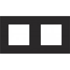 Rāmītis 2-vietīgs, Niko Pure steel black coated