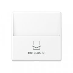 Virsma kartes sledzim (bez pogas), Hotelcard, Serie A, sniegbalts matēts