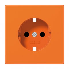 Virsma kontaktligzdai, ar bērnu drošību, termoplasts, Serie LS, orange (für ZSV)