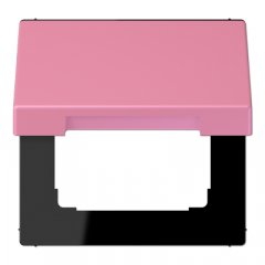 Rozetes vāks ar atsperi, termoplasts krāsots, Serie LS, rose vif