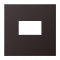 Virsma USB kontaktligzdai, Serie LS, tumša (lackiertes Aluminium)