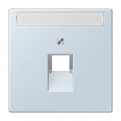 Virsma IAE/UAE-datu rozetei 1 x 8-polig, marķējams, termoplasts lakots, Serie LS, outremer pale