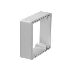 Malu aizsarggredzens priekš LKM kabeļu kanāla 60x60mm, PVC, pelēks
