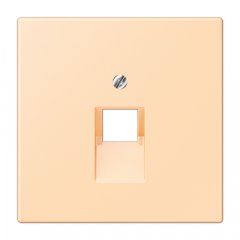 Virsma IAE/UAE-datu rozetei 1 x 8-polig, termoplasts lakots, Serie LS, ocre