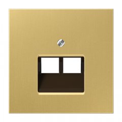 Virsma IAE/UAE-datu rozetei 2 x 8-polig, Serie LS, misiņš