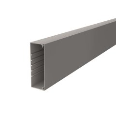 Kabeļu kanāls ar perforēto pamatni 60x170x2000, PVC, akmens pelēks, 7030