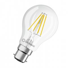 Spuldze LED CLASSIC A DIM P 7W 827 FIL CL B22D
