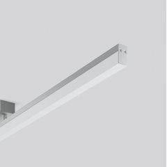 Gaismeklis LESS IS MORE 21, 25 W, 2550 lm, 830, aluminium, DALI Ceiling and wall luminaires, L 1508 B 42 H 85, Plastic (PMMA) opal