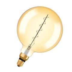 Spuldze Vintage 1906 LED CLASSIC SLIM FILAMENT Globe DIMMABLE 33 4.8 W/2200 K GOLD E27