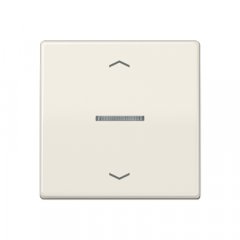 Taustiņs KNX slēdzim ar indikācijas logu un virzienrādītāju 1-viet, duroplasts, Serie AS, ziloņkaula