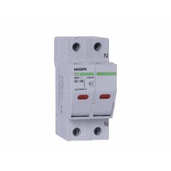 Cilindriskais drošinātāju slēdža atvienotājs 10x38mm 1P 32A
