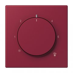 Centrālplate termostatam, termoplasts lakots, Serie LS, le rubis