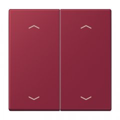 Taustiņs KNX slēdzim, ar virzienrādītāju 2-viet, Serie LS, le rubis