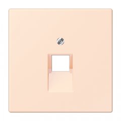 Virsma IAE/UAE-datu rozetei 1 x 8-polig, termoplasts lakots, Serie LS, orange pâle