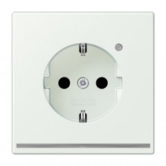 Kontaktligzda SCHUKO, 16 A 250 V ~, ar LED apgaismojumu, ar bērnu drošību, Serie LS, outremer gris
