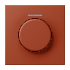 Centrālplate ar indikācijas logu KNX rotējošajam sensoram, Serie LS, l'ocre rouge