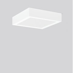 TOLEDO FLAT+ square, 19 W, 2000 lm, 827-865, white, DALI Surface mounted downlights, L 310 B 310 H 7