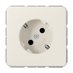 Kontaktligzda SCHUKO 45° leņķī, 16 A 250 V ~, duroplasts, Serie CD, ziloņkaula