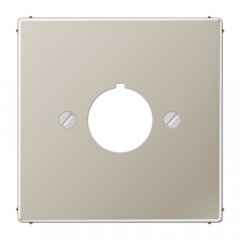 Virsma komunikāciju rozetei 22,5 mm Ø, Serie LS, krāsa nerūsējošais tērauds