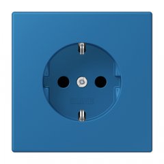 Kontaktligzda SCHUKO, 16 A 250 V ~, ar bērnu drošību, Serie LS, bleu céruléen 31
