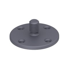 Pašlīmejošs pamatne ar Pašlīmejošo pamatu M8, PA, pelēks 194 K