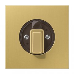 Virsma ar grozāmu slēdzi,  Serie LS, misiņš