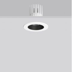 HELEDON mini, 20 W, 2400 lm, 940, white, DALI Recessed downlights, D 124 H 3 HEL 120, 20°