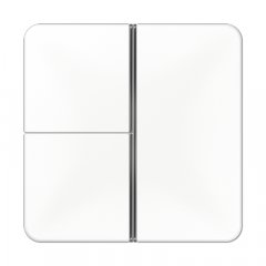 Taustiņs 3-viet, F40, Serie CD, balts