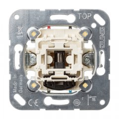 Pārslēdzis 1p. ar kontrollampiņu meh. JUNG