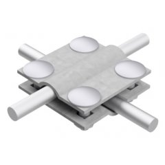 Krustklemme 4xM6x25 FT30mm/FT30mm