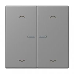 JUNG HOME taustiņš 2-viet, ar bultiņu simboliem<br />
, Serie LS, gris 31