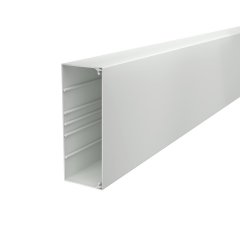 Kabeļu kanāls ar perforēto pamatni 80x210x2000, PVC, gaiši pelēks, 7035
